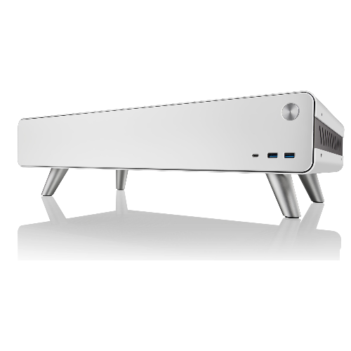 Gabinete Raijintek PAN Slim White – Diseño delgado, paneles de vidrio templado y excelente flujo de aire en color blanco para PCs compactas