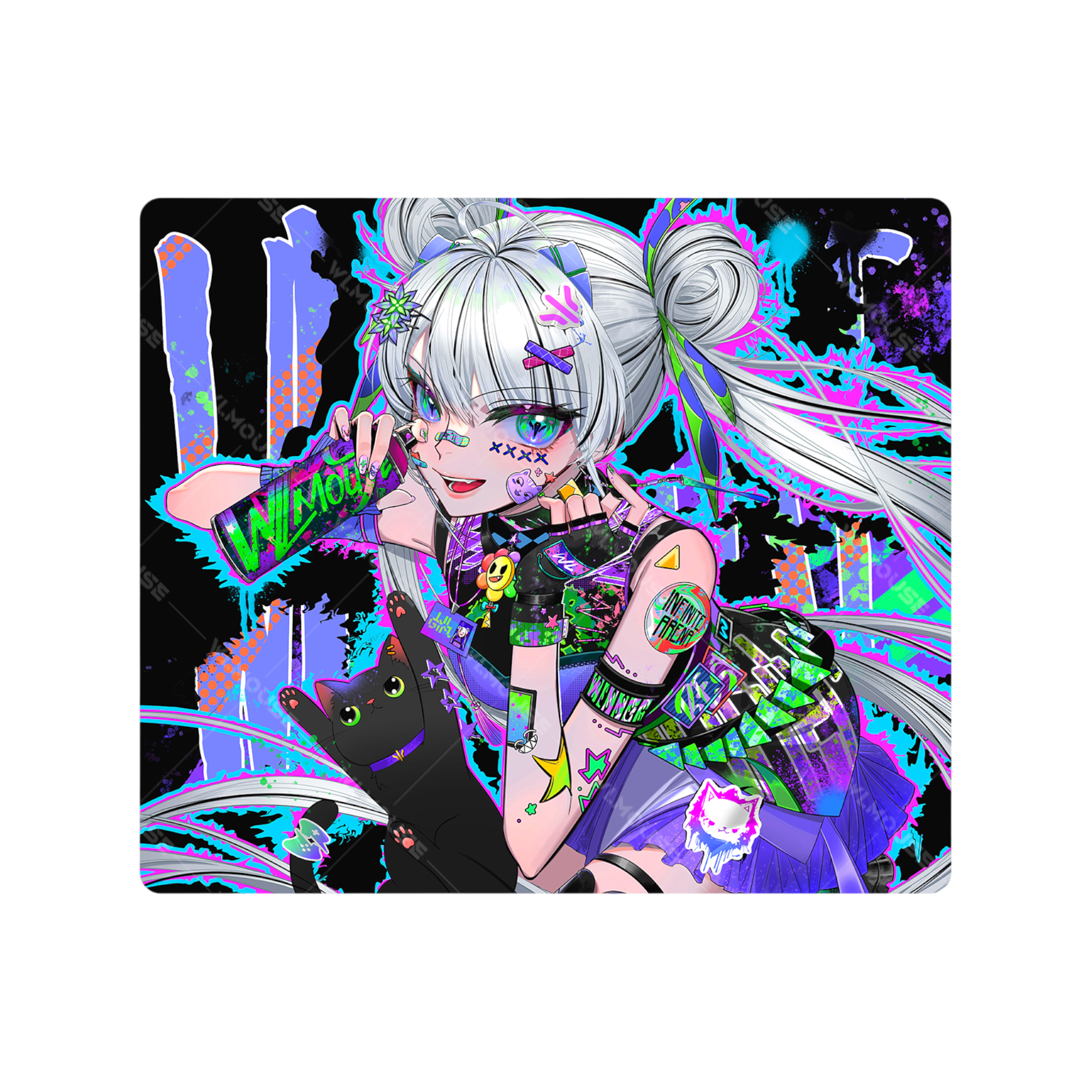 ねむ Mousepad Gamer WLMOUSE - Jumi – Mutant