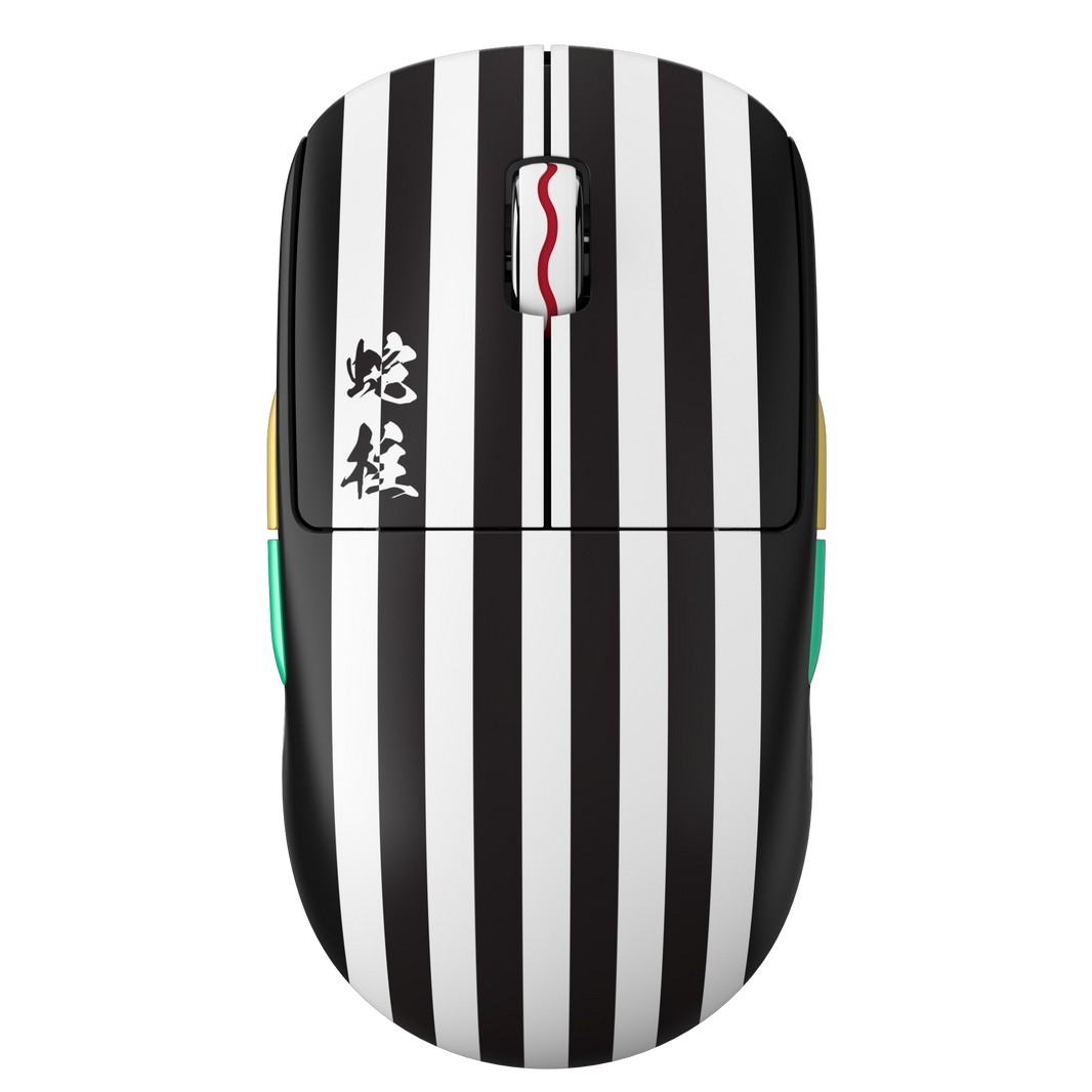 Mouse Gamer Pulsar X2A Size1 Iguro Obanai – Edición Demon Slayer, 4K compatible y diseño exclusivo para precisión en juegos