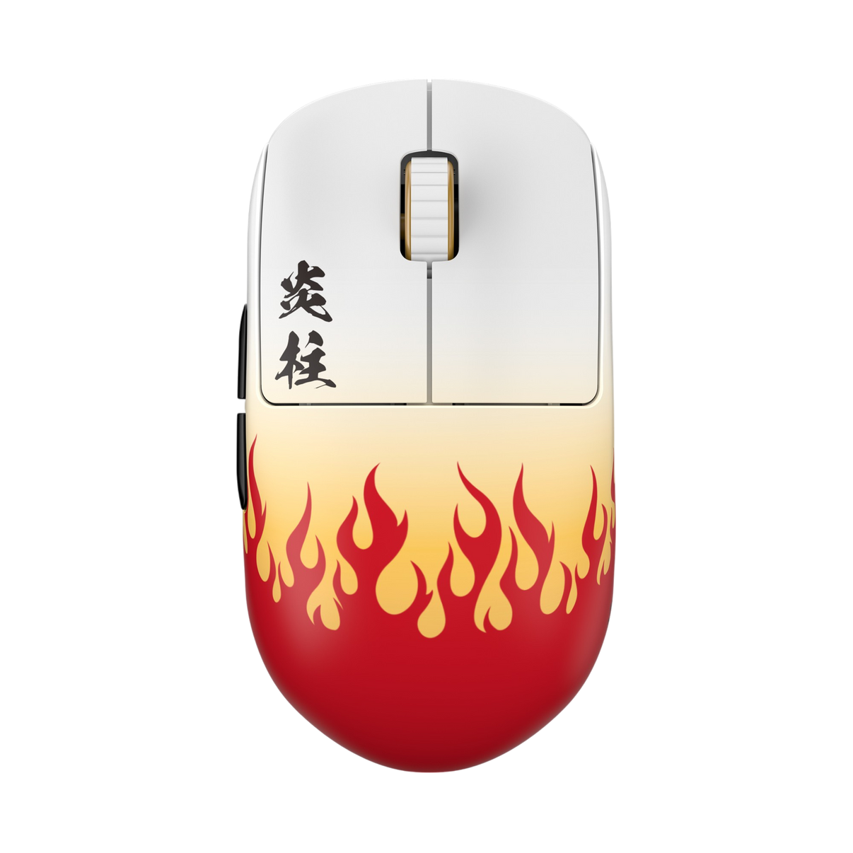 Mouse Gamer Pulsar X2H Size 2 Kyojuro – Edición especial Rengoku, 4K compatible y diseño inspirado en Demon Slayer