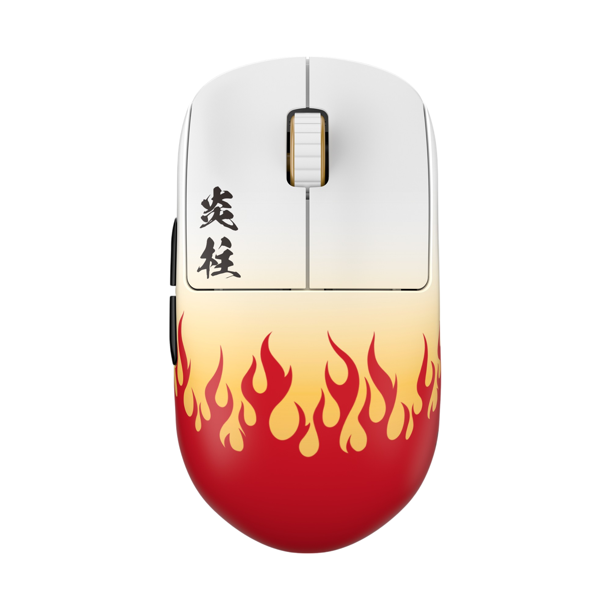 Mouse Gamer Pulsar X2H Size 2 Kyojuro – Edición especial Rengoku, 4K compatible y diseño inspirado en Demon Slayer