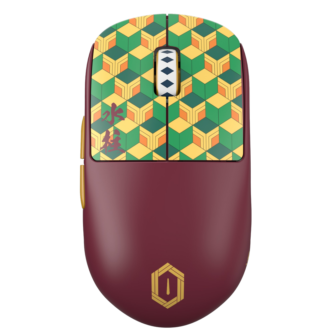 Mouse Gamer Pulsar X2H Size2 Giyu – Edición Demon Slayer, 4K compatible, diseño exclusivo inspirado en Giyu Tomioka