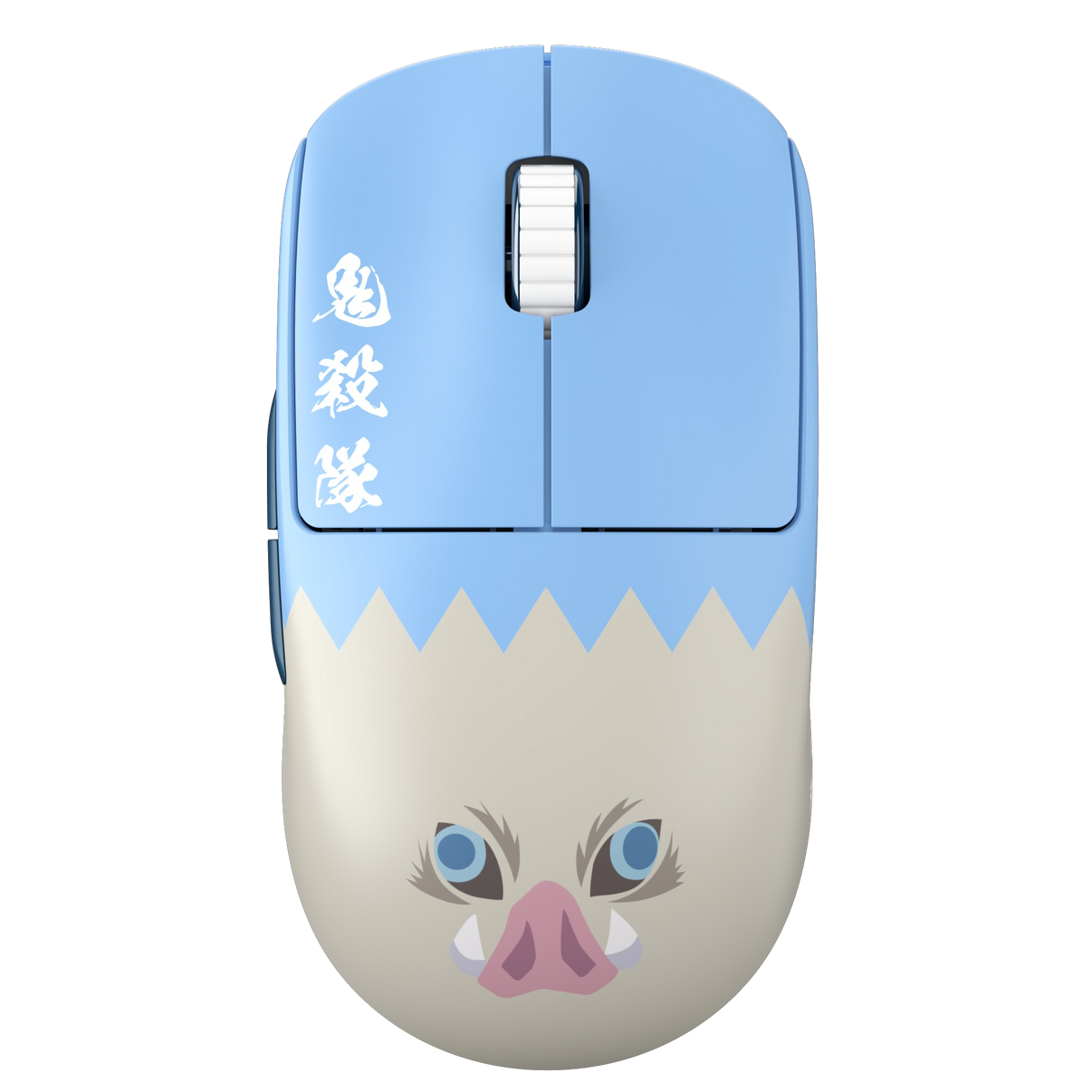 Mouse Gamer Pulsar X2V2 Size 2 Hashibira Inosuke – Edición Demon Slayer, 4K compatible y diseño exclusivo inspirado en Inosuke Hashibira.