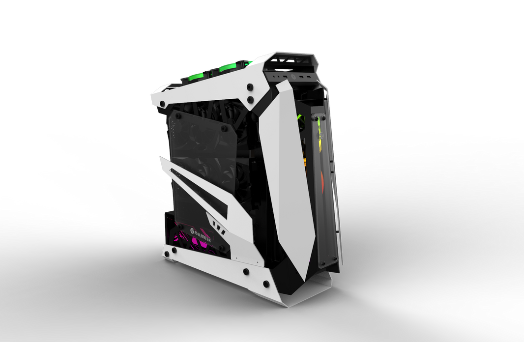 Gabinete Gamer Rajintek NYX PRO White