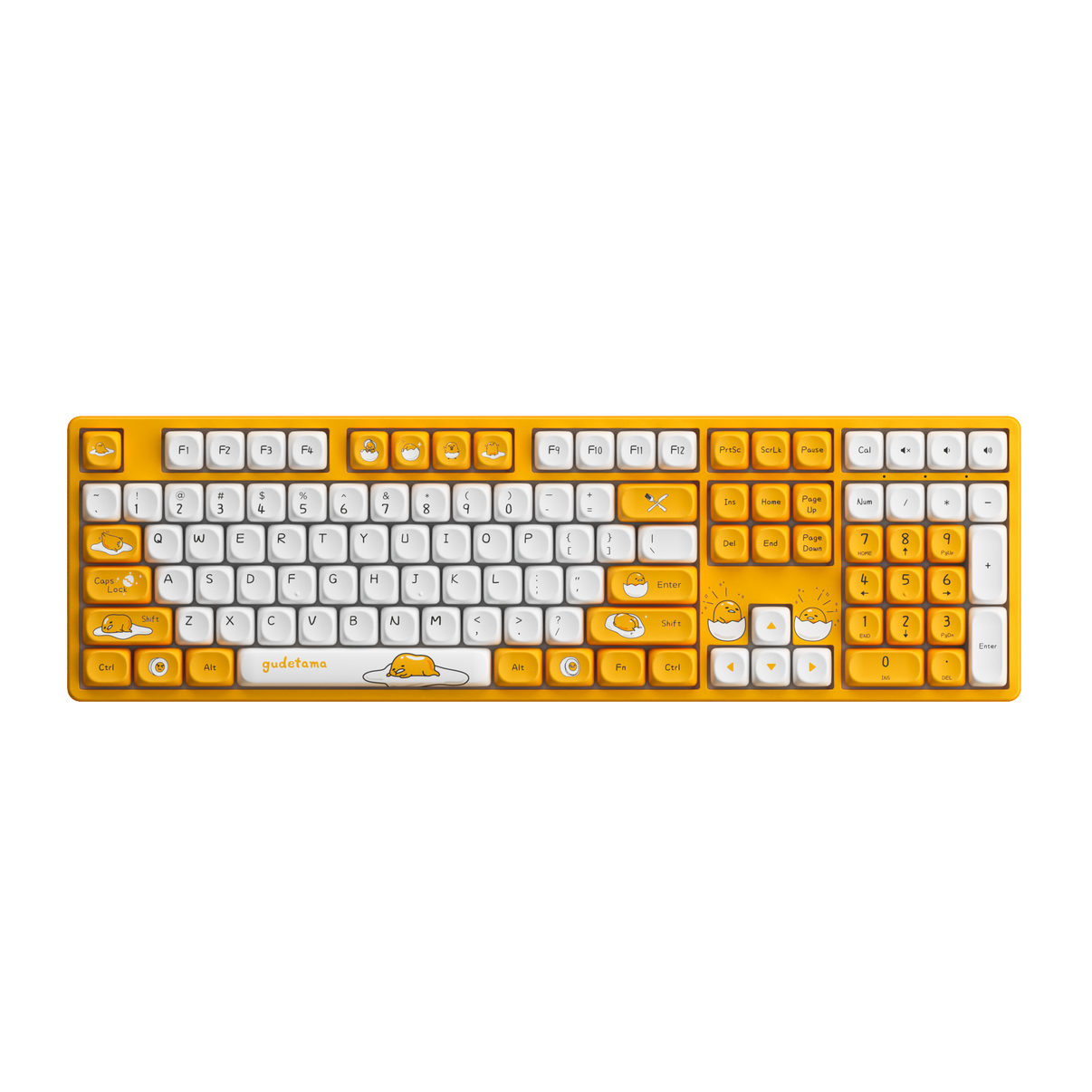 Teclado Gamer Akko Gudetama 5108S – Formato completo, switches TTC Demon y diseño oficial Gudetama para setups temáticos