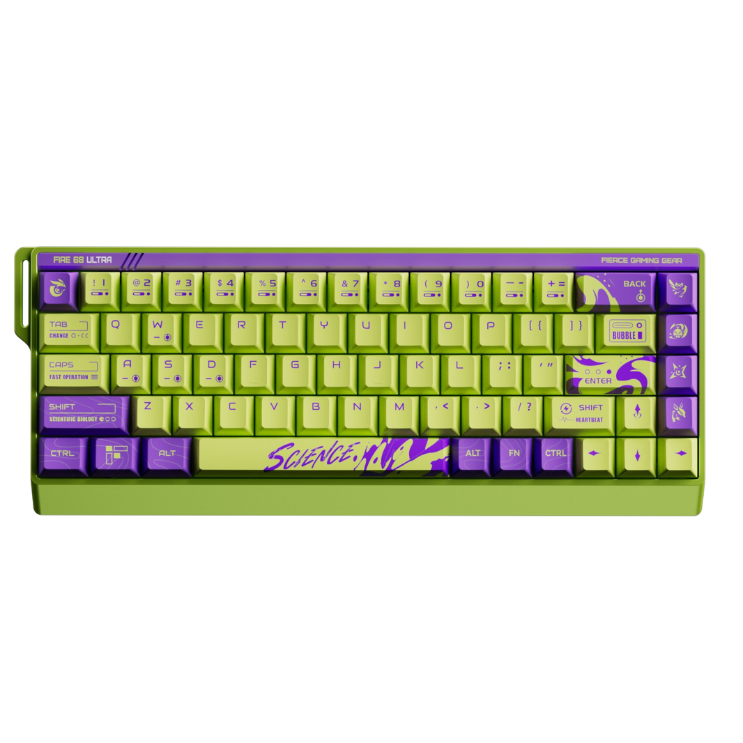 Teclado Gamer Madlions Fire 68 Ultra Limited