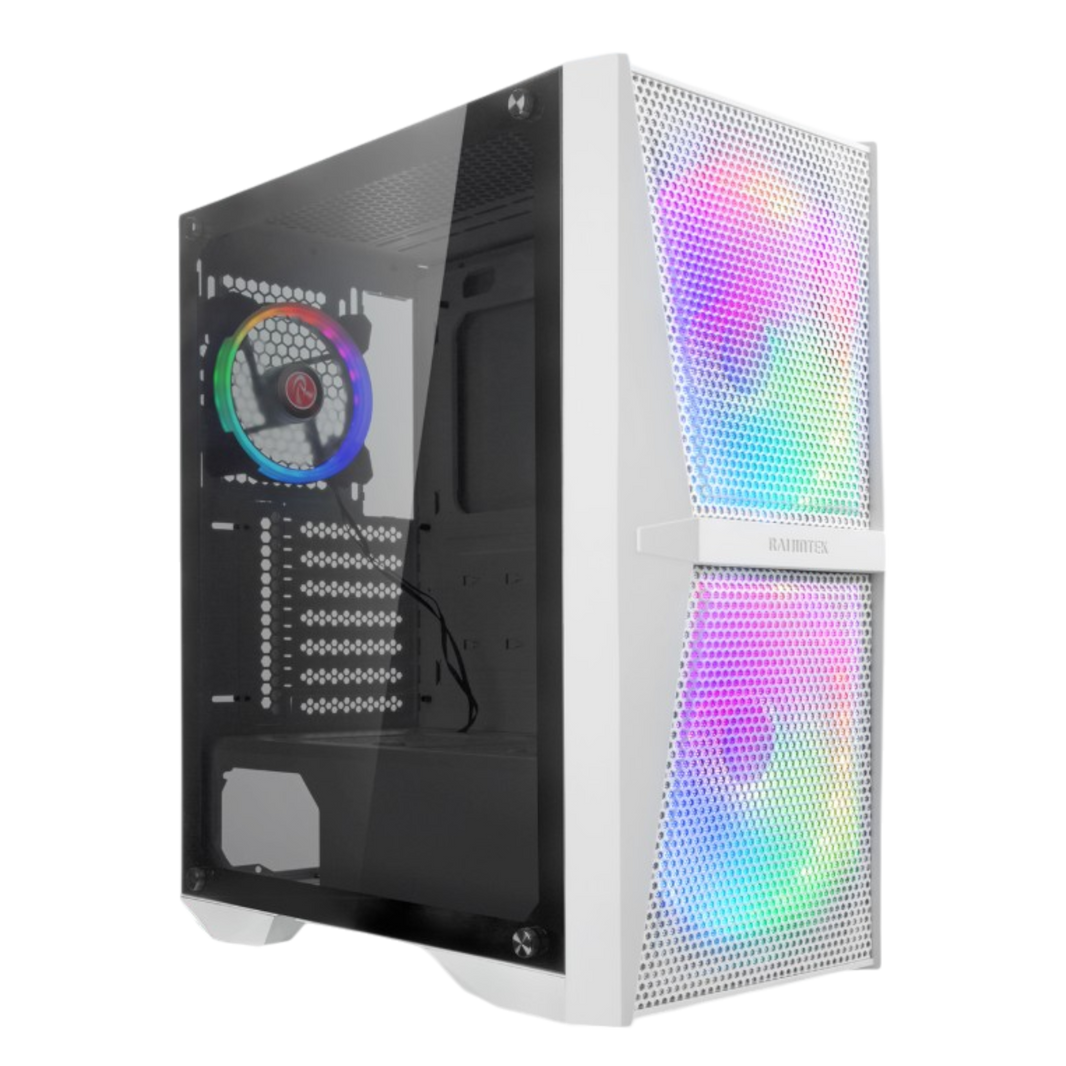 Gabinete Gamer Raijintek SILENOS MS PRO WHITE