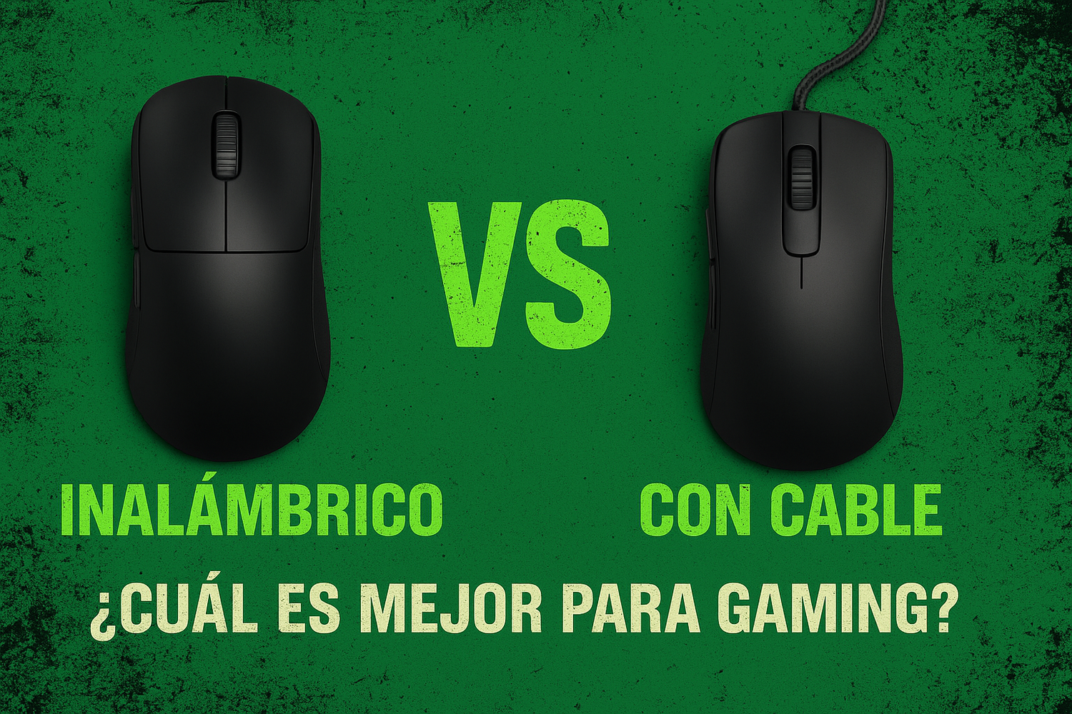 Mouse Inalámbrico vs. con Cable: ¿Cuál es Mejor para Gaming?