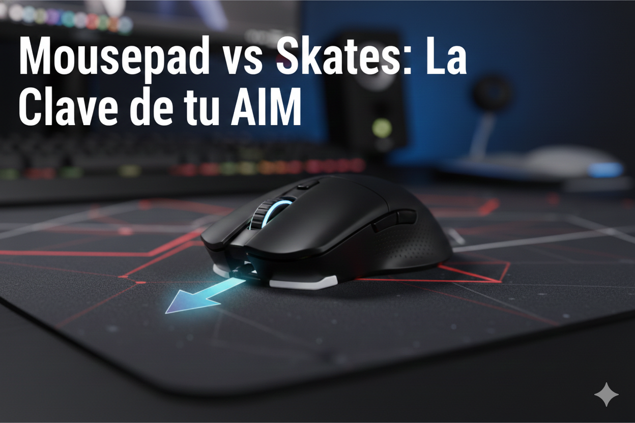 ¿Mousepad o Skates? La Guía Definitiva para Dominar tu Aim