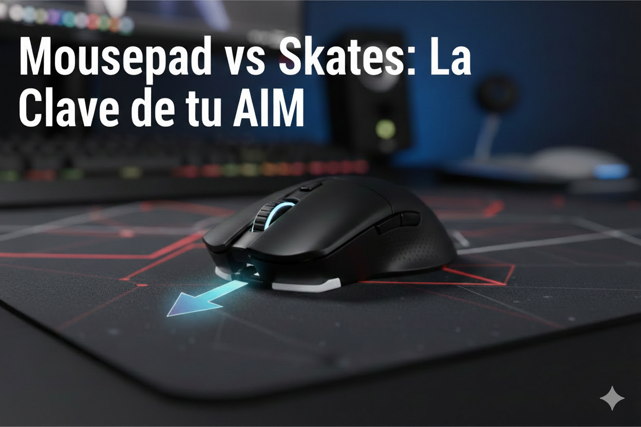 ¿Mousepad o Skates? La Guía Definitiva para Dominar tu Aim