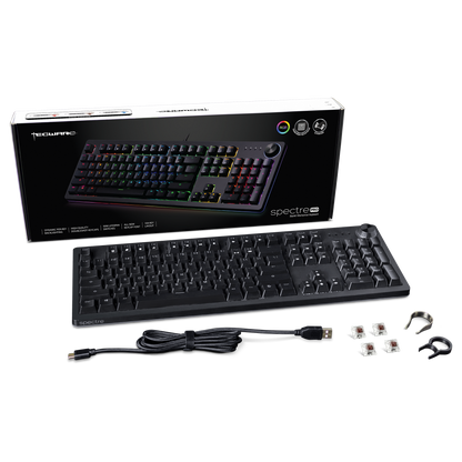 Teclado Gamer Tecware Spectre Pro Brown Switch