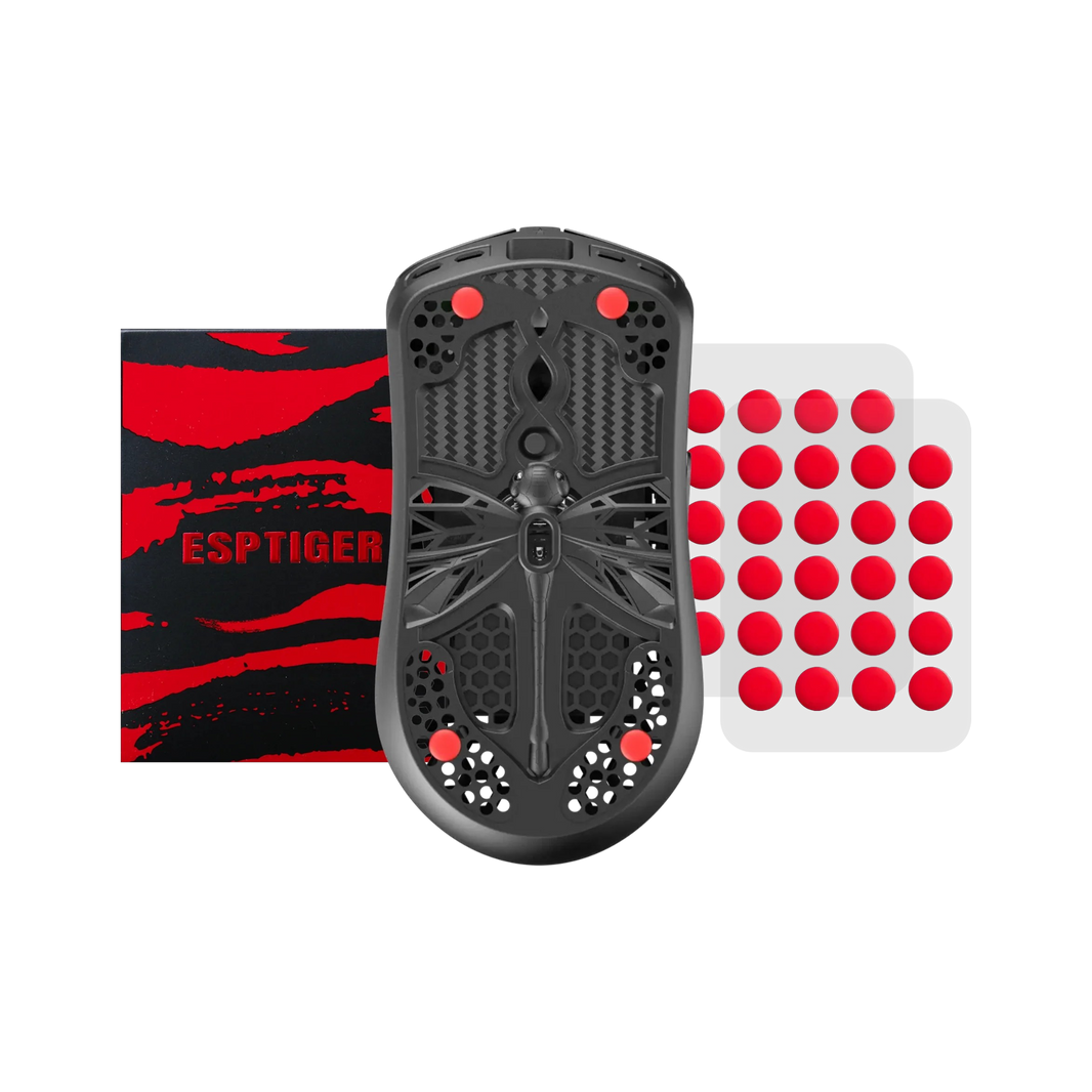 Arbiter Studio x ESPTIGER Bloody Red - Universal DIY Dot Mouse Skates