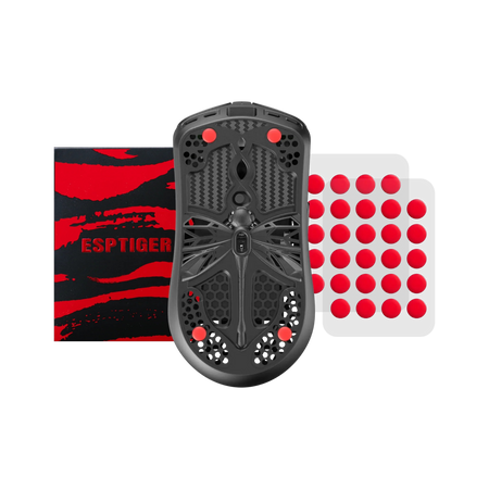 Arbiter Studio x ESPTIGER Bloody Red - Universal DIY Dot Mouse Skates