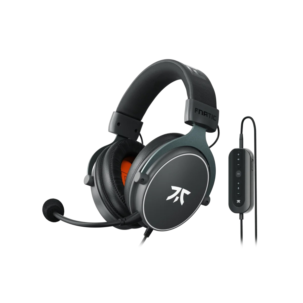 Audífonos Gamer FNATIC REACT+ 7.1 – Sonido envolvente 7.1, micrófono con cancelación de ruido y diseño profesional para gamers