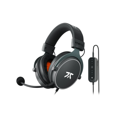 Audífonos Gamer FNATIC REACT+ 7.1 – Sonido envolvente 7.1, micrófono con cancelación de ruido y diseño profesional para gamers