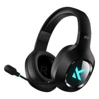 Audífonos Gamer MCHOSE G9 Pro Wireless Black – Conectividad inalámbrica, sonido envolvente y diseño negro para gaming competitivo

