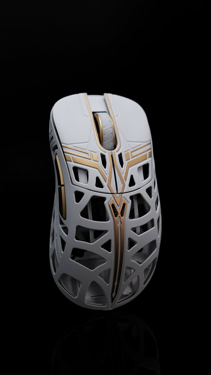 Mouse Gamer WL Sword X White & Gold 8K