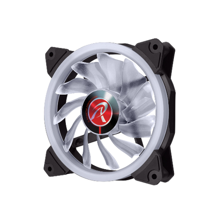 FAN Raijintek IRIS 12 RBW ADD-1 – Ventilador RGB de 12 cm, diseño de alta calidad y enfriamiento eficiente para sistemas de PC