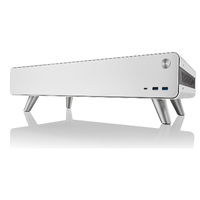Gabinete Raijintek PAN Slim White – Diseño delgado, paneles de vidrio templado y excelente flujo de aire en color blanco para PCs compactas