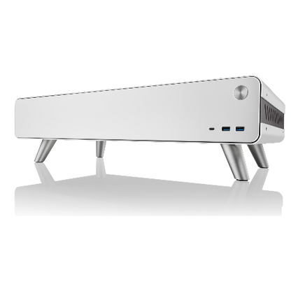 Gabinete Raijintek PAN Slim White – Diseño delgado, paneles de vidrio templado y excelente flujo de aire en color blanco para PCs compactas