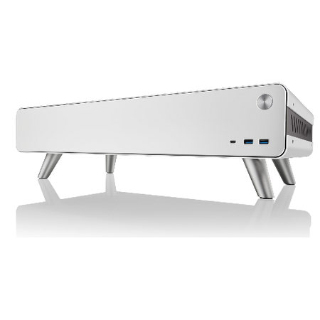 Gabinete Raijintek PAN Slim White – Diseño delgado, paneles de vidrio templado y excelente flujo de aire en color blanco para PCs compactas
