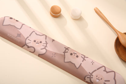 Reposa Muñecas Yunzii Meow Meow Wrist Rest Cat Brown