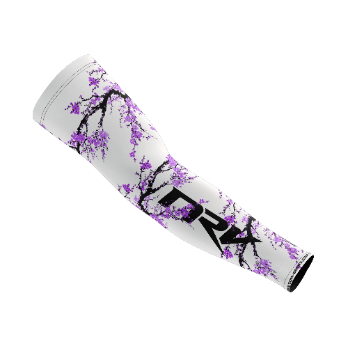 Manga Gamer NRV Sakura Purple – Manga de compresión para brazo, diseño inspirado en Sakura y color morado para comodidad en largas sesiones de juego

