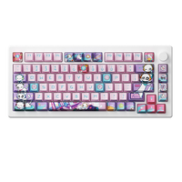 Teclado Gamer Akko 7th Anniversary MOD007 Sakura Pink Magnetic Switch