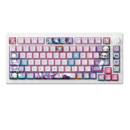 Teclado Gamer Akko 7th Anniversary MOD007 Sakura Pink Magnetic Switch