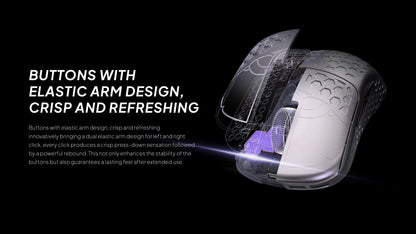 Mouse Finemax Noah Magnesium 4K Combo Gamer