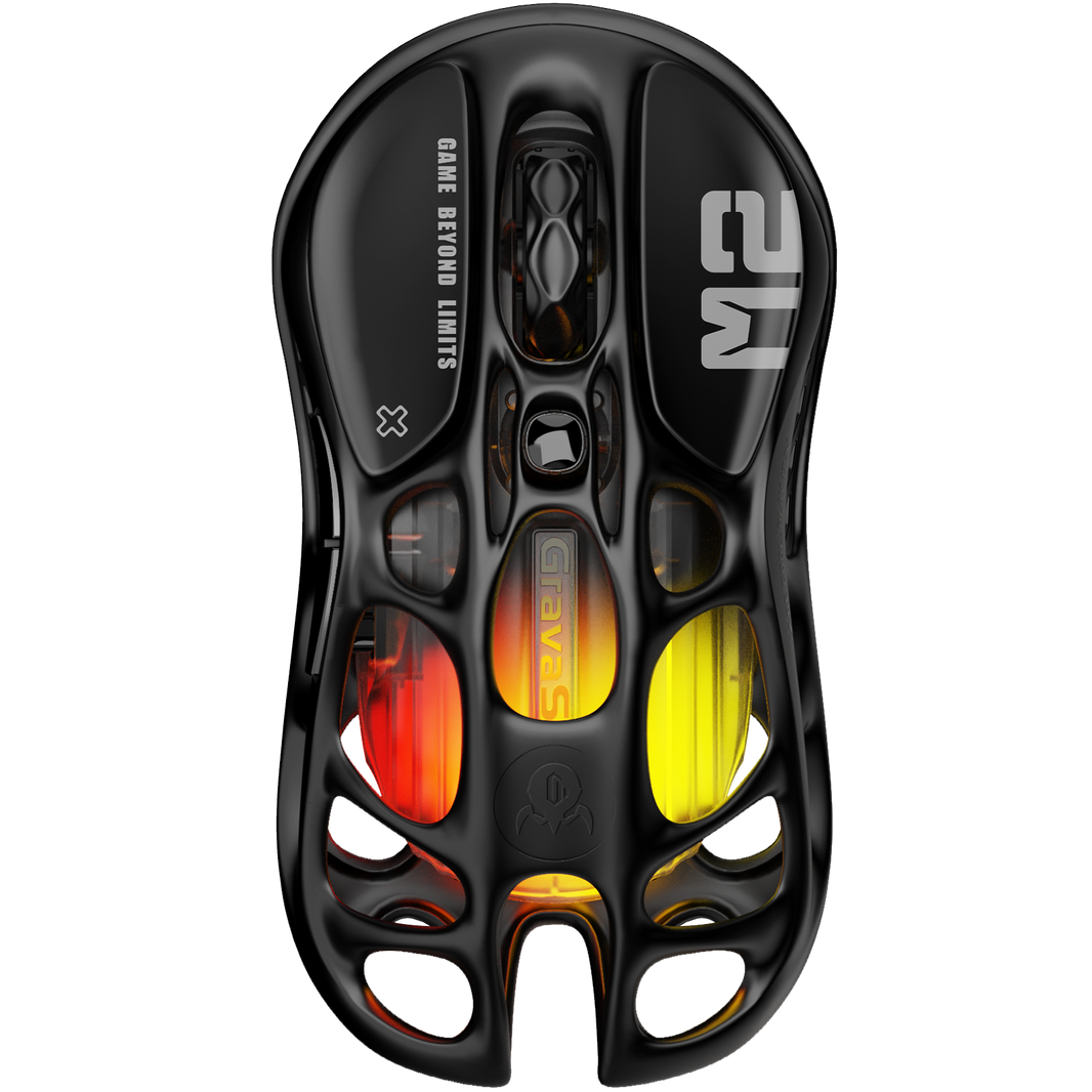 Mouse Gamer Gravastar Mercury M2 Negro – Diseño ergonómico, 4K compatible y color negro para precisión en juegos competitivos