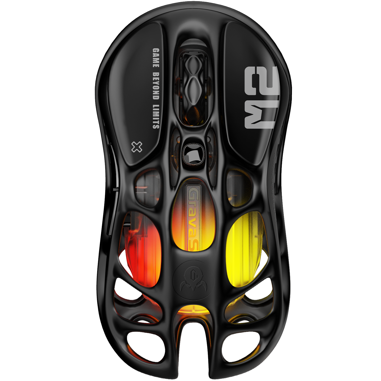Mouse Gamer Gravastar Mercury M2 Negro – Diseño ergonómico, 4K compatible y color negro para precisión en juegos competitivos