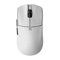 Mouse Gamer HITSCAN Hyperlight White – Ultraligero, 8K compatible y diseño negro para precisión extrema en FPS