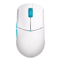 Mouse Gamer Lamzu Atlantis Mini PRO Polar White – Inalámbrico, Ultraligero, Compatible con 4K Hz y Sensor Óptico de Alta Precisión
