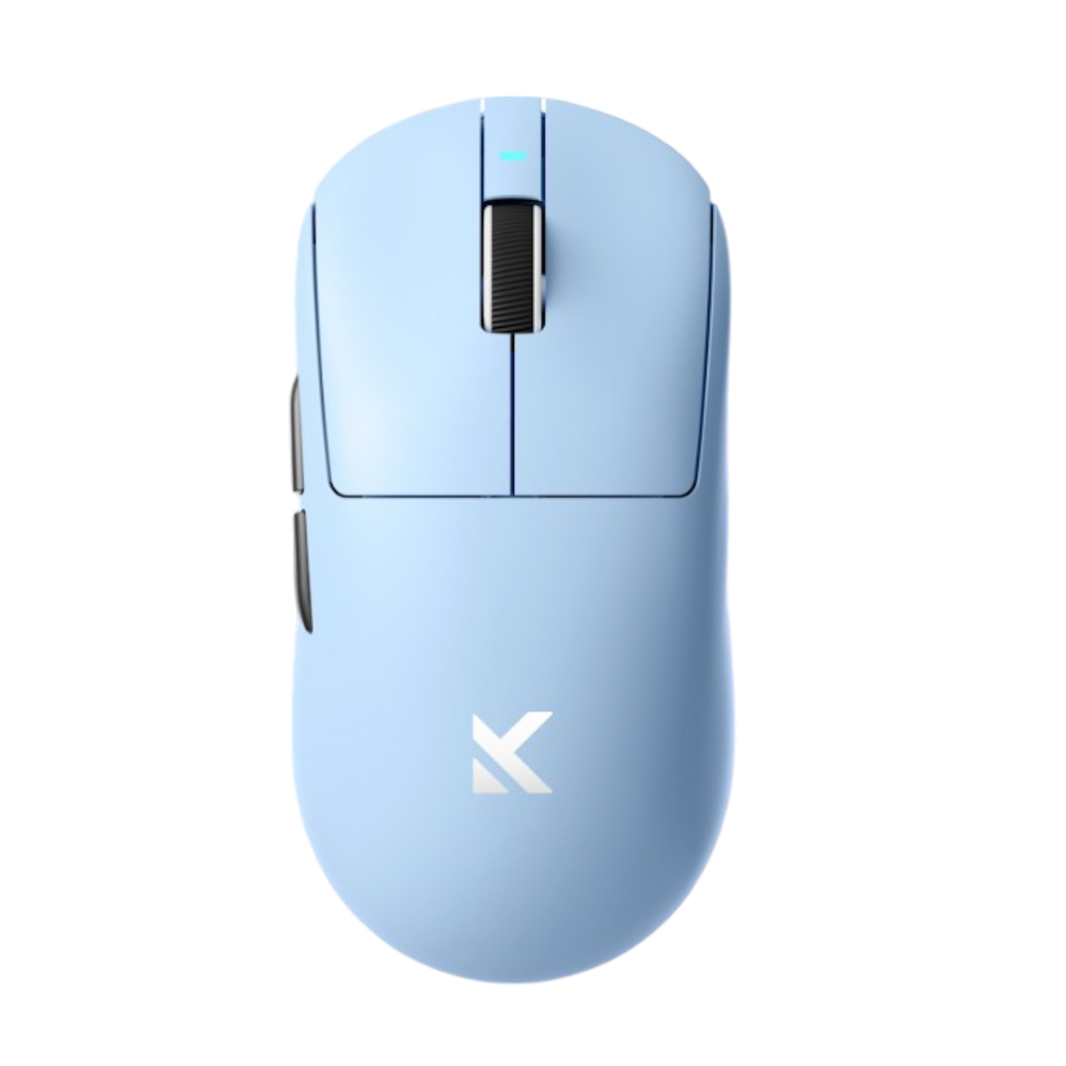 Mouse Gamer MCHOSE A7 Ultra Blue – Diseño ultraligero, alta precisión y acabado azul ideal para juegos FPS