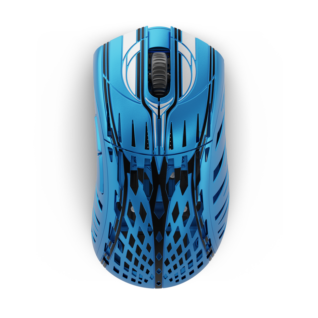 Mouse Gamer PWNAGE StormBreaker Azul 2K – Chasis de magnesio, polling rate de 2000 Hz y diseño ligero para precisión extrema