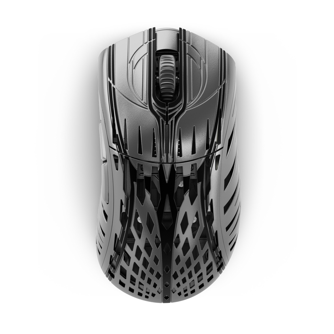 Mouse Gamer PWNAGE StormBreaker Gris 2K – Chasis de magnesio, polling rate de 2000 Hz y diseño ligero para precisión extrema