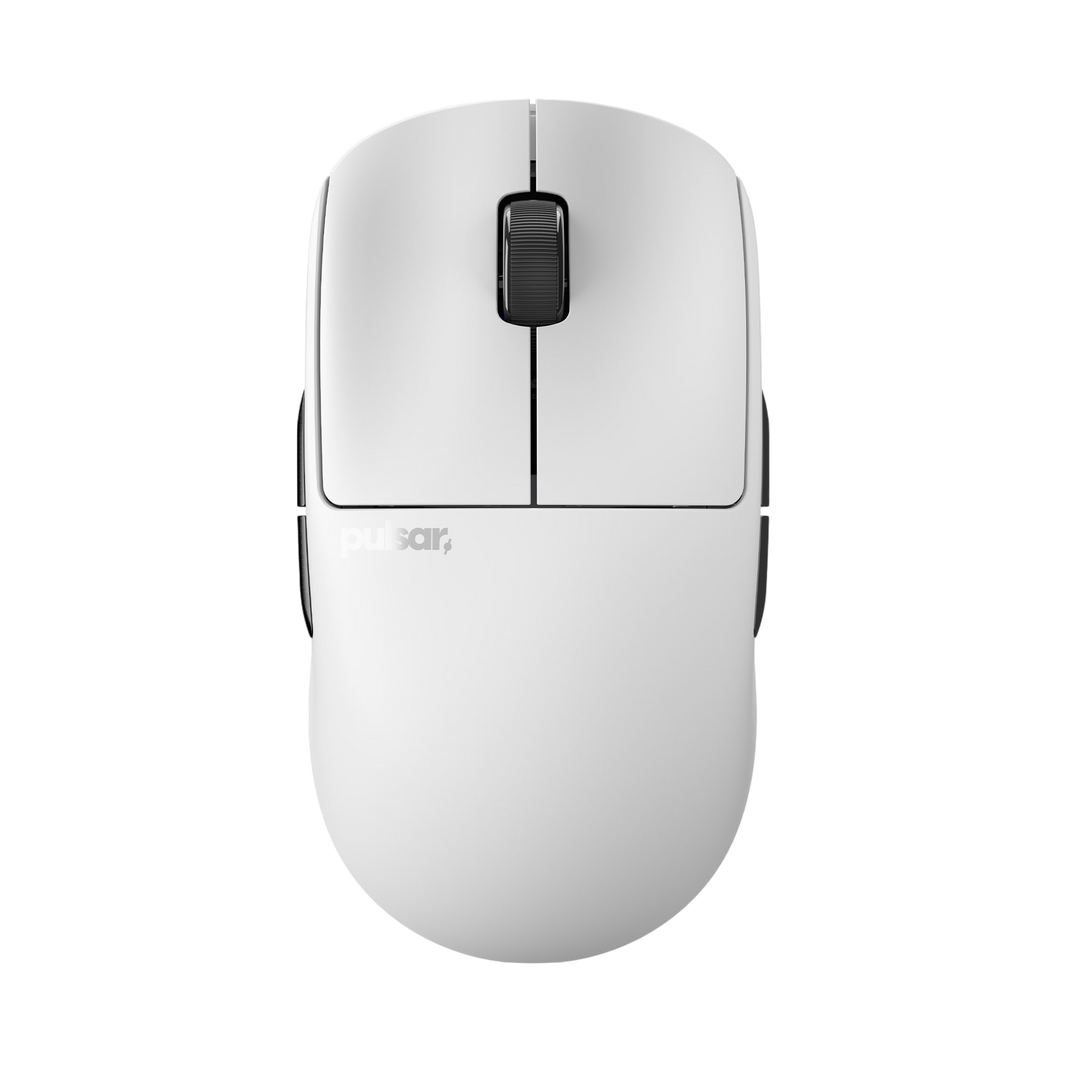 Mouse Gamer Pulsar X2A Wireless Size 2 White – 4K compatible, diseño inalámbrico y color blanco para precisión y velocidad