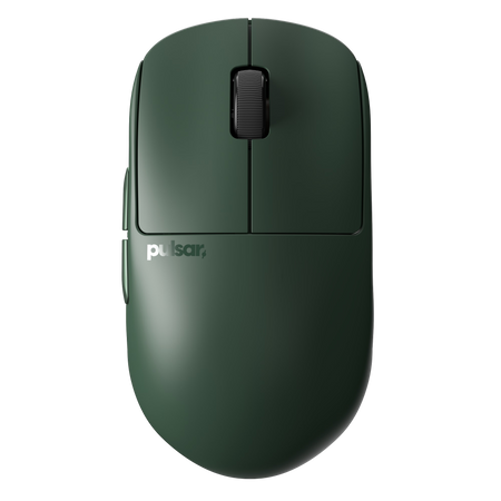 Mouse Gamer Pulsar X2H Wireless Size 1 Green FE 4K – Edición especial, 4K compatible, diseño inalámbrico y color verde exclusivo