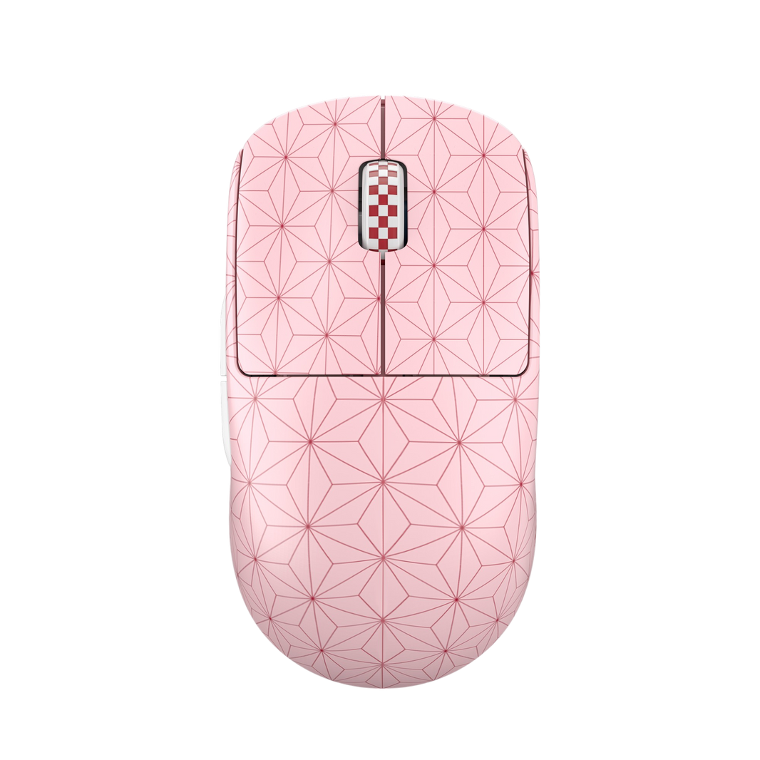 Mouse Gamer Pulsar X2V2 Wireless Size 1 Nezuko – Edición Demon Slayer, 4K compatible, diseño inalámbrico y inspirado en Nezuko Kamado

