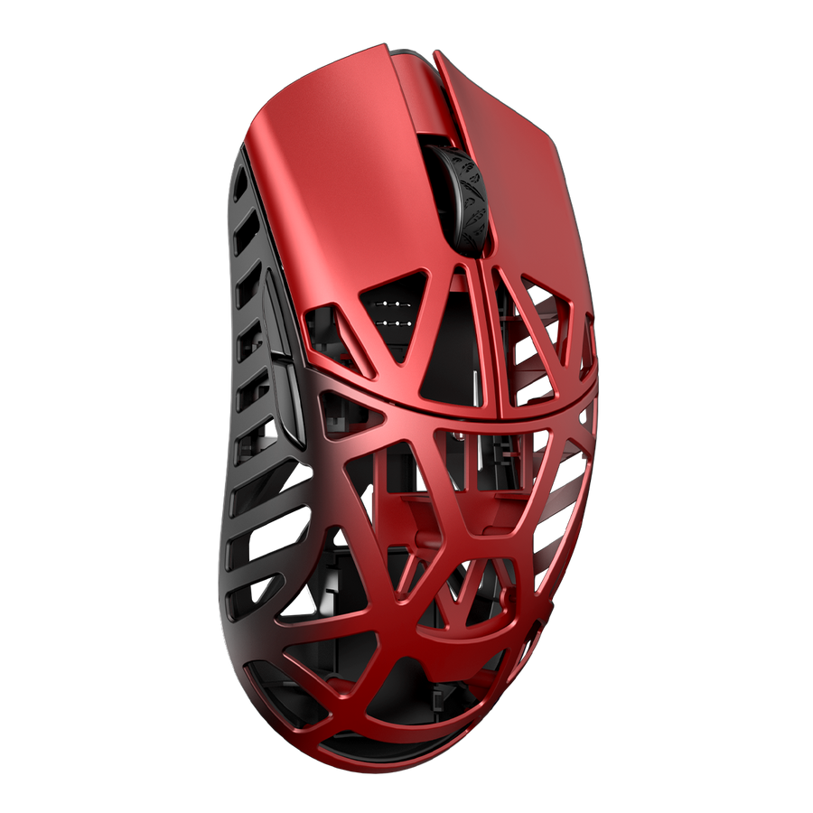 Mouse Gamer WL Beast X MAX Red 8K – Sensor preciso, 8000 Hz de sondeo y diseño rojo para jugadores exigentes