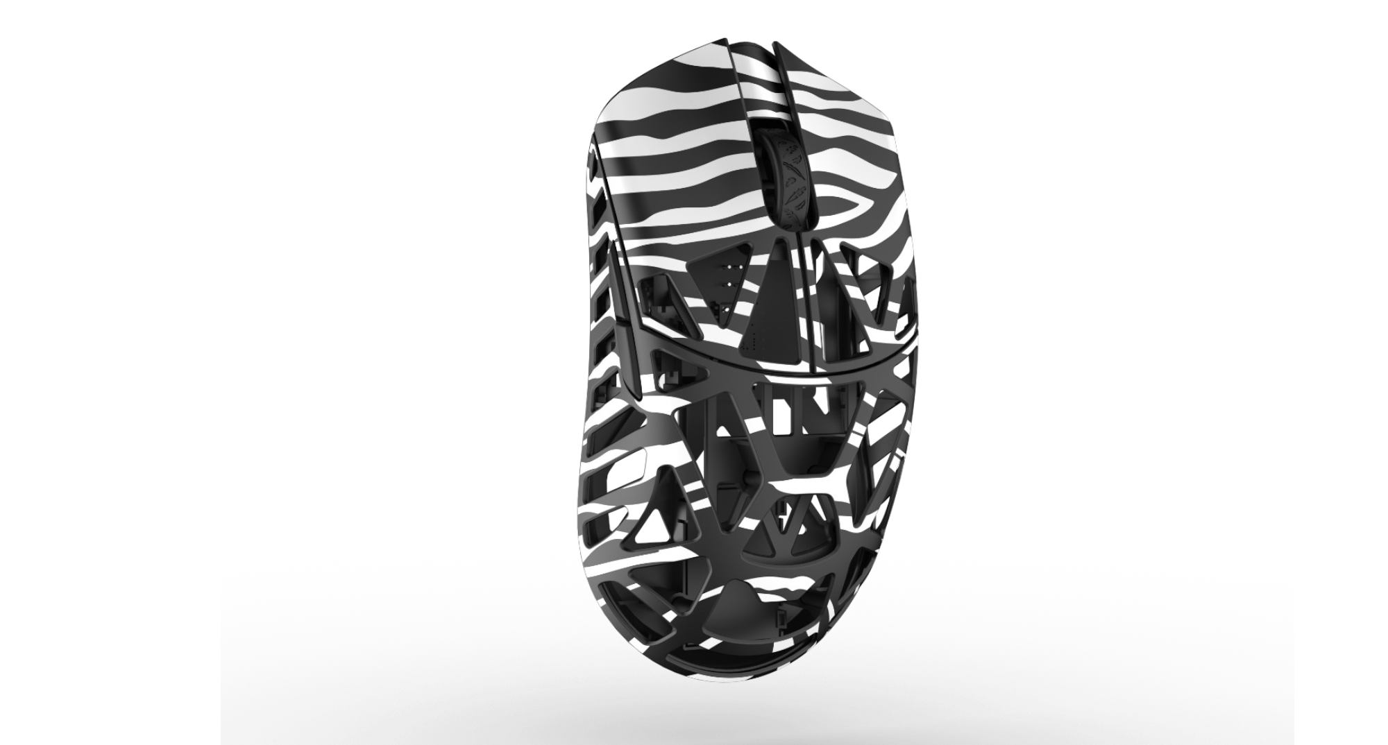 Mouse Gamer WL Beast X MAX Zebra 8K – Polling rate de 8000 Hz, diseño animal print y precisión extrema para juegos FPS