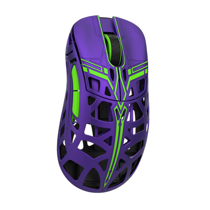 Mouse Gamer WL Sword X Purple 8K – Diseño ergonómico, polling rate de 8000 Hz y acabado morado para precisión competitiva