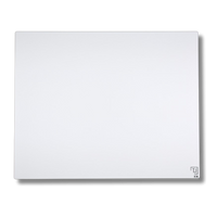 Mousepad Gamer TJExclusives Cerapadkin KinIridium White – Superficie cerámica, alta velocidad y diseño rosa 505x405 mm