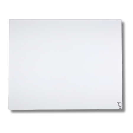 Mousepad Gamer TJExclusives Cerapadkin KinIridium White – Superficie cerámica, alta velocidad y diseño rosa 505x405 mm