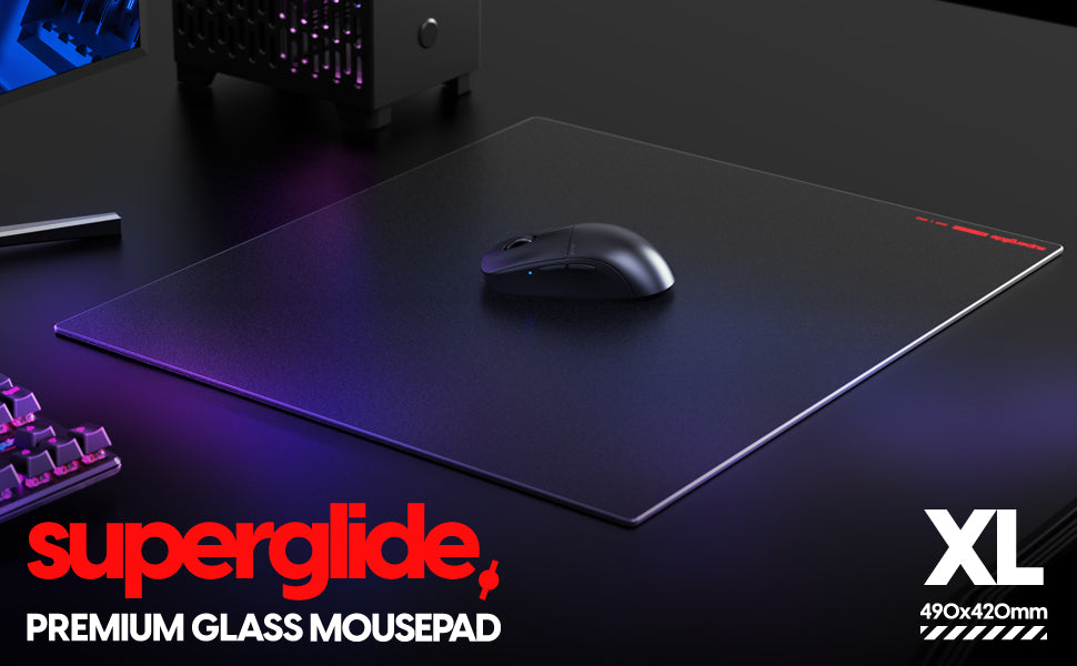 Mousepad Gamer Pulsar SuperGlide XL Black