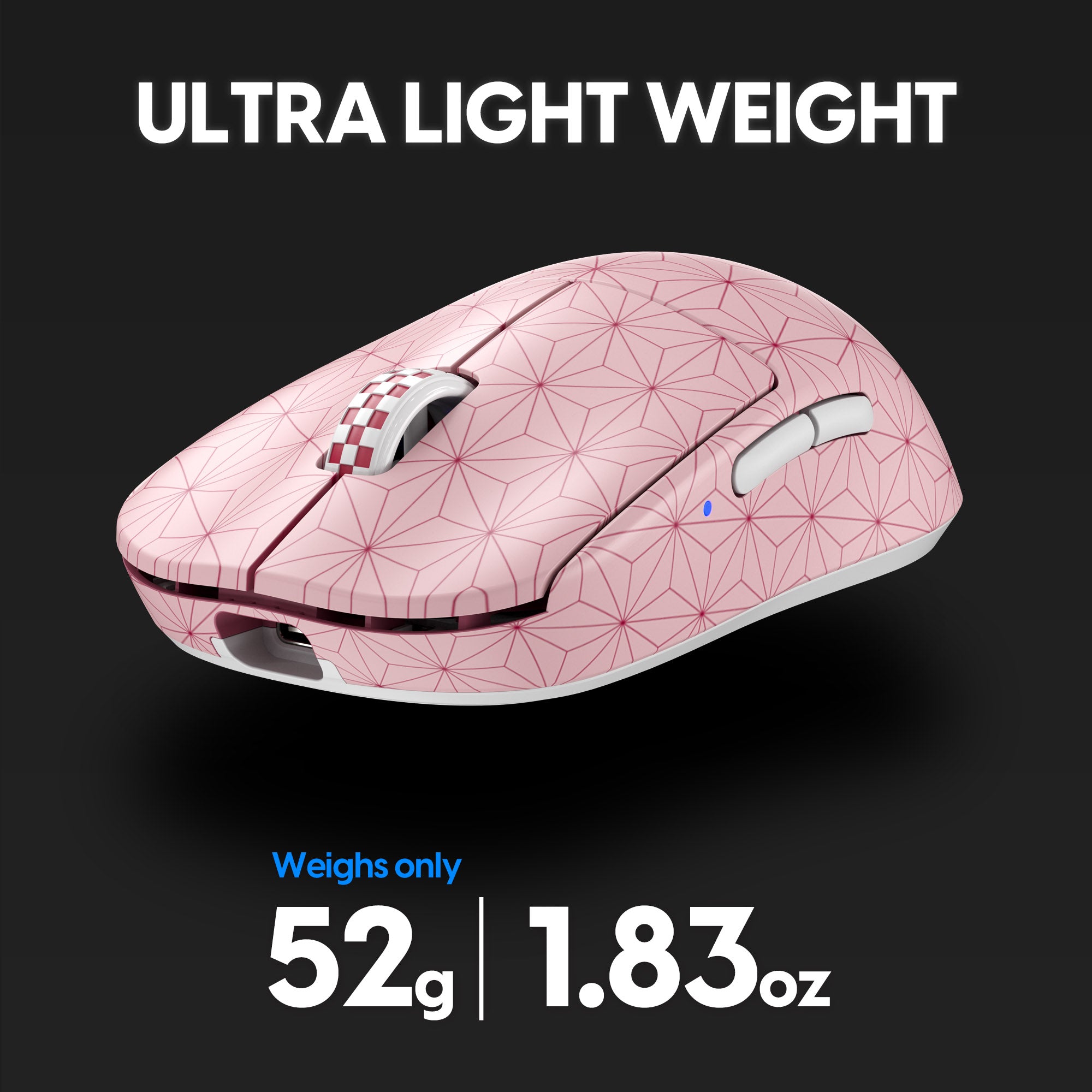 Mouse Gamer Pulsar X2V2 Wireless Size 1 Nezuko (4K Compatible