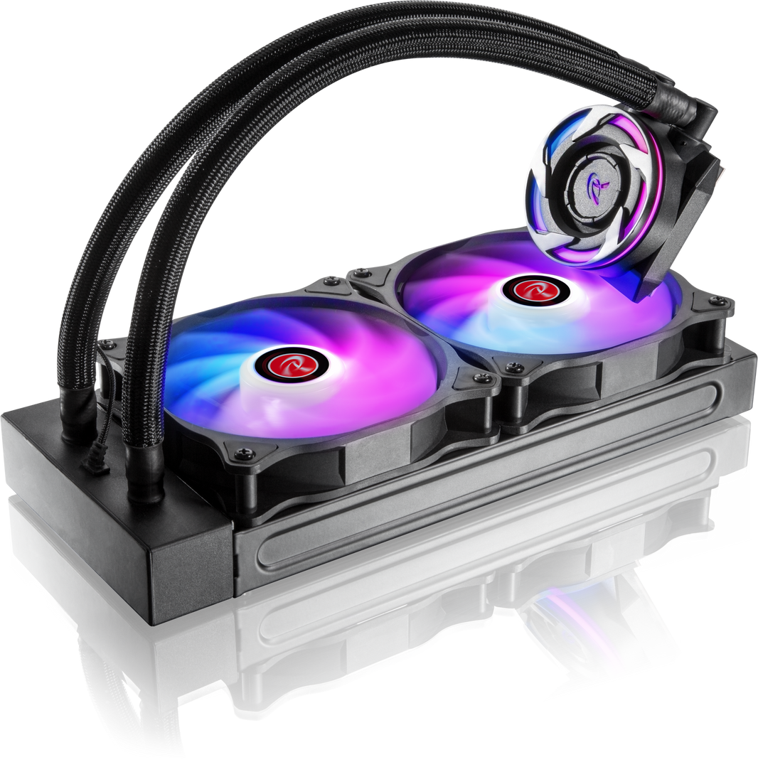 Refrigeración Líquida AIO Raijintek EOS 240 – Sistema de refrigeración líquida 240mm, eficiente y diseñado para mantener temperaturas bajas en PC