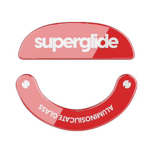 Skates Superglide para Pulsar X2 Red – Patines de vidrio para deslizamiento ultra suave y precisión extrema
