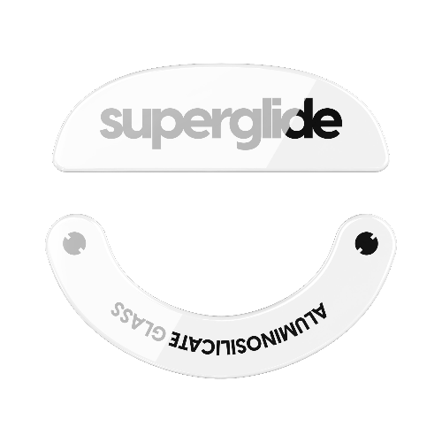 Skates Superglide para Pulsar X2 White – Patines de vidrio para deslizamiento ultra suave y precisión extrema
